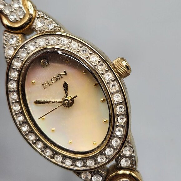 Elgin Womens Watch EG8013STB Quartz Mother of Pearl Dial - Picture 4 of 13